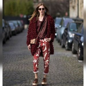 Oversized Long Sleeve Shaggy Knit Cardigan!